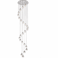 Elegant Eren 24-LT Pendant - Chrome - 3505G19C