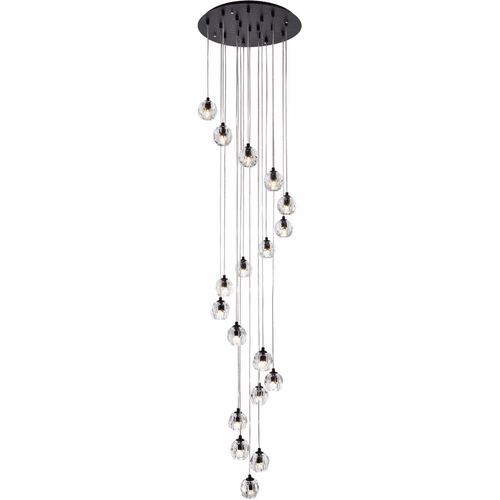 Elegant Eren 8-LT Pendant - Black - 3505D20BK