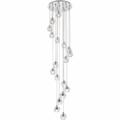 Elegant Eren 8-LT Pendant - Chrome - 3505G15C