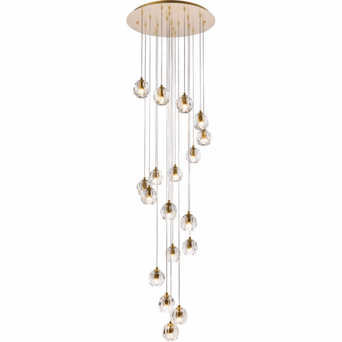 Elegant Eren 8-LT Pendant - Gold - 3505D20G
