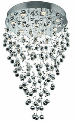 Elegant Galaxy 8-LT Chrome Chandelier Clear Royal Cut Crystal - V2006D24C/RC Elegant Galaxy 8-LT Chrome Chandelier Clear Royal Cut Crystal - V2006D24C/RC