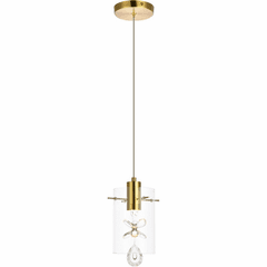 Elegant Hana 1-LT Pendant - Gold - 5202D6G