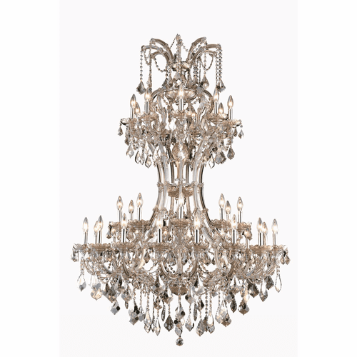 Elegant Maria Theresa 36-LT Golden Teak Chandelier Golden Teak Royal Cut Crystal - 2800D46GT-GT/RC