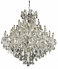 Elegant Maria Theresa 37-LT Chrome Chandelier Clear Royal Cut Crystal - 2800G44C/RC Elegant Maria Theresa 37-LT Chrome Chandelier Clear Royal Cut Crystal - 2800G44C/RC