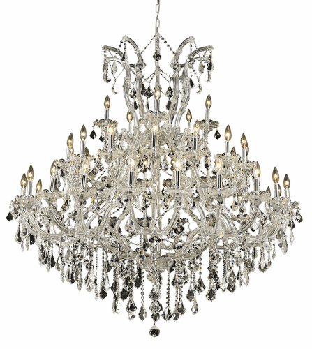 Elegant Maria Theresa 41-LT Chrome Chandelier Clear Royal Cut Crystal - 2800G52C/RC