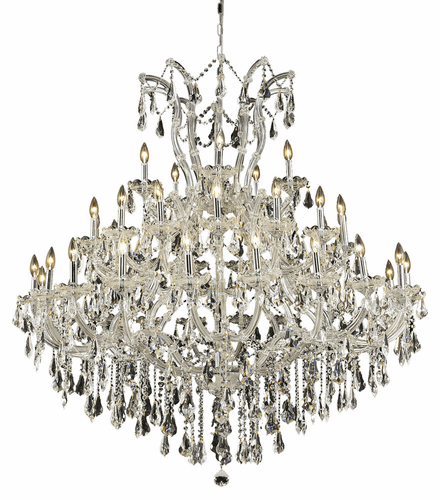 Elegant Maria Theresa 41-LT Chrome Chandelier Clear Royal Cut Crystal - 2801G52C/RC