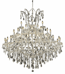 Elegant Maria Theresa 41-LT Chrome Chandelier Clear Royal Cut Crystal - 2801G52C/RC
