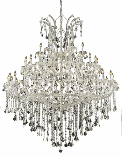 Elegant Maria Theresa 49-LT Chrome Chandelier Clear Royal Cut Crystal - 2800G60C/RC