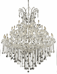 Elegant Maria Theresa 49-LT Chrome Chandelier Clear Royal Cut Crystal - 2800G60C/RC
