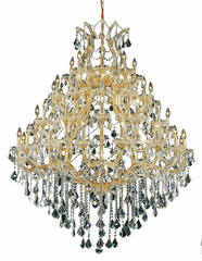 Elegant Maria Theresa 49-LT Gold Chandelier Clear Royal Cut Crystal - 2800G46G/RC Elegant Maria Theresa 49-LT Gold Chandelier Clear Royal Cut Crystal - 2800G46G/RC