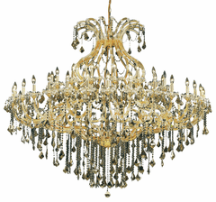Elegant Maria Theresa 49-LT Gold Chandelier Clear Royal Cut Crystal - 2800G72G/RC Elegant Maria Theresa 49-LT Gold Chandelier Clear Royal Cut Crystal - 2800G72G/RC