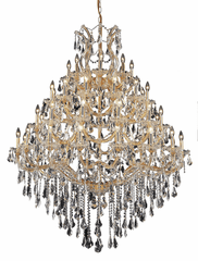 Elegant Maria Theresa 49-LT Gold Chandelier Clear Royal Cut Crystal - 2801G46G/RC