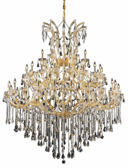 Elegant Maria Theresa 49-LT Gold Chandelier Clear Royal Cut Crystal - 2801G60G/RC