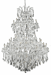 Elegant Maria Theresa 61-LT Chrome Chandelier Clear Royal Cut Crystal - 2801G54C/RC