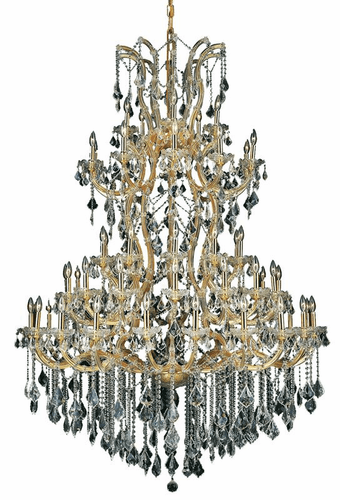 Elegant Maria Theresa 61-LT Gold Chandelier Clear Royal Cut Crystal - 2800G54G/RC