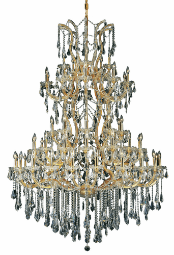 Elegant Maria Theresa 61-LT Gold Chandelier Clear Royal Cut Crystal - 2801G54G/RC