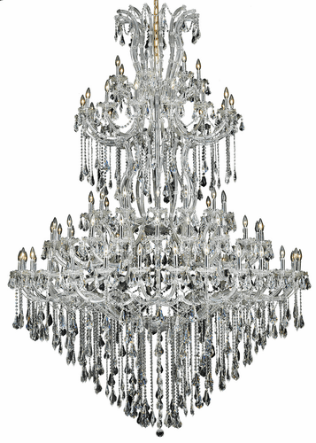 Elegant Maria Theresa 85-LT Chrome Chandelier Clear Royal Cut Crystal - 2801G96C/RC