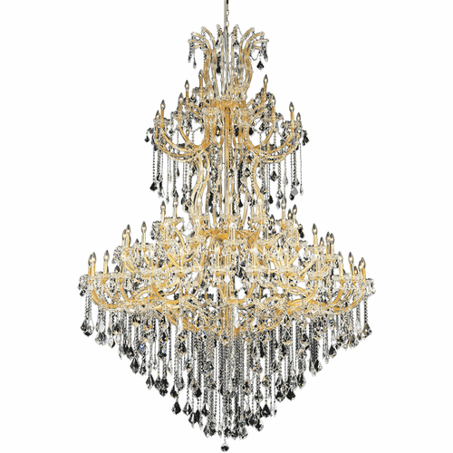 Elegant Maria Theresa 85-LT Gold Chandelier Clear Royal Cut Crystal - 2800G96G/RC