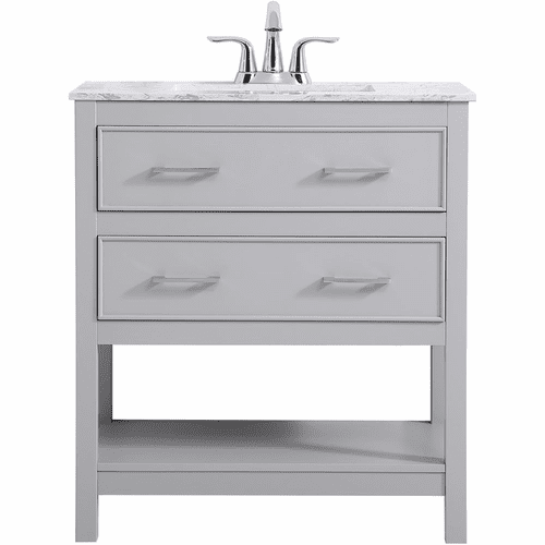 Elegant Martins 30" Single Bathroom Vanity - Grey - VF90130GR