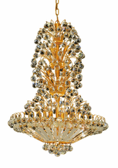 Elegant Maxime 12-LT Chrome Chandelier Clear Royal Cut Crystal - V2030D20C/RC