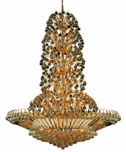 Elegant Maxime 12-LT Chrome Chandelier Clear Royal Cut Crystal - V2031D20C/RC