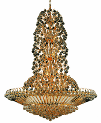 Elegant Maxime 12-LT Chrome Chandelier Clear Royal Cut Crystal - V2031D20C/RC