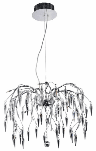 Elegant Maxime 18-LT Chrome Chandelier Clear Royal Cut Crystal - V2031D32C/RC