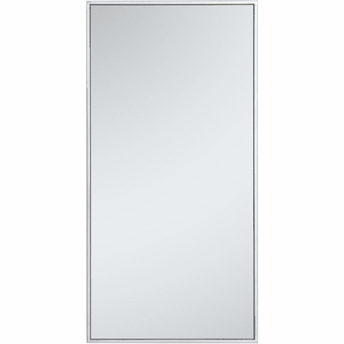 Elegant Monet Metal Frame Rectangle Mirror 18" - Silver - MR41836S