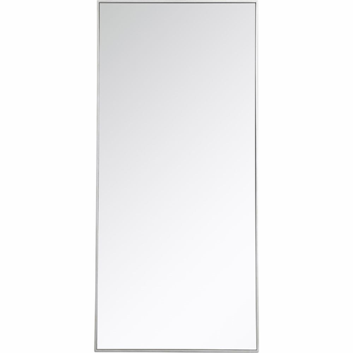 Elegant Monet Metal Frame Rectangle Mirror 30" - Silver - MR43060S