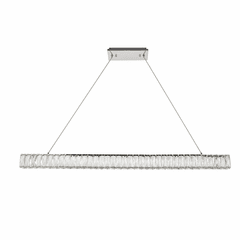 Elegant Monroe Integrated LED Chip Light Chrome Chandelier Clear Cut Crystal - 3502D47C