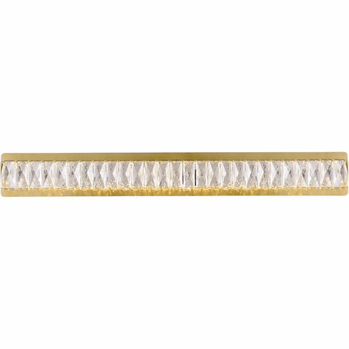 Elegant Monroe Integrated LED Chip Light Wall Sconce - Gold - 3502W35G