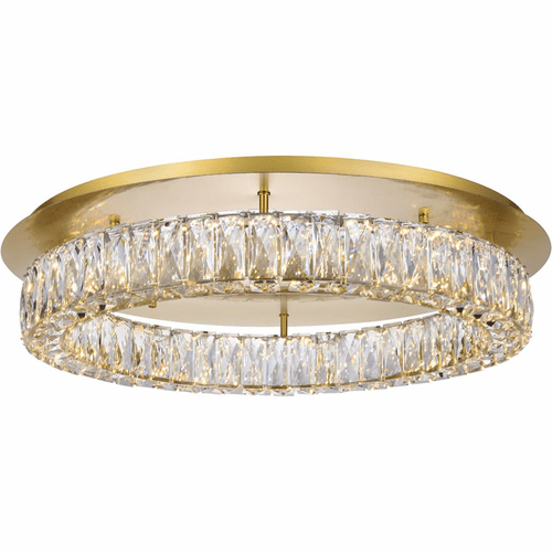 Elegant Monroe LED Light Flush Mount - Gold - 3503F26G
