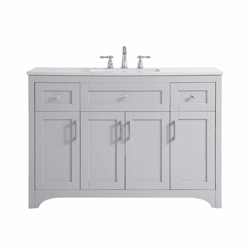 Elegant moore 48" Single Bathroom Vanity - Grey - VF17048GR