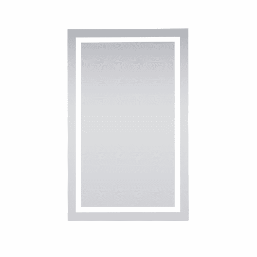 Elegant Nova Hardwired LED Mirror W32 X H48 Dimmable 5000K - Silver - MRE73248