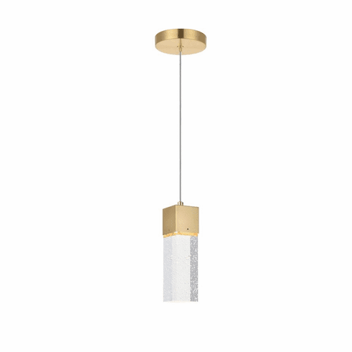 Elegant Novastella 1-LT LED Pendant - Gold - 5300D4G