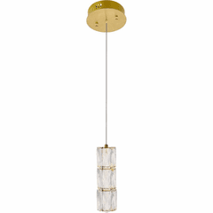 Elegant Polaris LED Light Pendant - Gold - 3500D1G