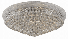 Elegant Primo 20-LT Chrome Flush Mount Clear Royal Cut Crystal - V1800F36C/RC Elegant Primo 20-LT Chrome Flush Mount Clear Royal Cut Crystal - V1800F36C/RC