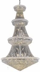 Elegant Primo 48-LT Chrome Chandelier Clear Royal Cut Crystal - V1800G54C/RC Elegant Primo 48-LT Chrome Chandelier Clear Royal Cut Crystal - V1800G54C/RC
