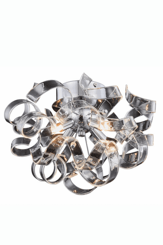 Elegant Ritz 4-LT Chrome Flush Mount, Wall Sconce - 2104F14C