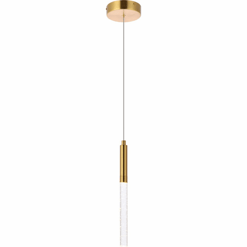 Elegant Ruelle 1-LT Pendant - Gold - 5203D5G
