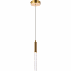 Elegant Ruelle 1-LT Pendant - Gold - 5203D5G