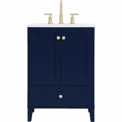 Elegant Sommerville 24" Single Bathroom Vanity - Blue - VF18024BL