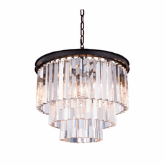 Elegant Sydney 9-LT Matte Black Chandelier Clear Royal Cut Crystal - 1201D20MB/RC Elegant Sydney 9-LT Matte Black Chandelier Clear Royal Cut Crystal - 1201D20MB/RC