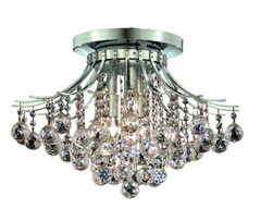 Elegant Toureg 6-LT Chrome Flush Mount Clear Royal Cut Crystal - V8000F19C/RC Elegant Toureg 6-LT Chrome Flush Mount Clear Royal Cut Crystal - V8000F19C/RC