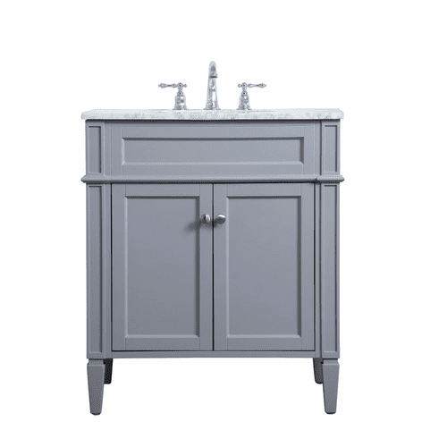 Elegant Williams 30" Single Bathroom Vanity - Grey - VF12530GR