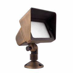 Elitco Aera Cast Flood Light - Antique Brass - C048V1
