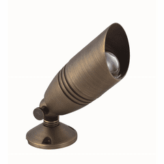 Elitco Aera Outdoor Cast Spot Light - Antique Brass - C029