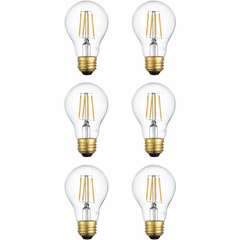 Elitco Raedyn LED 3000K Nostalgic Filament - Clear Glass - A19LED103-6PK Elitco Raedyn LED 3000K Nostalgic Filament - Clear Glass - A19LED103-6PK