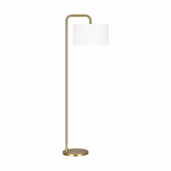 Ellen DeGeneres Dean 1-LT Floor Lamp - Brass - ET1341BBS1