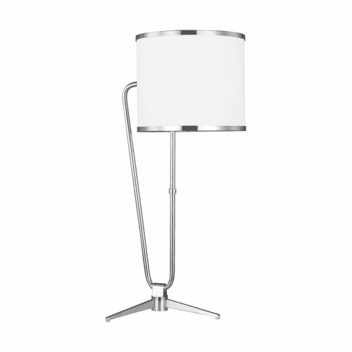 Ellen DeGeneres Jacobsen 1-LT Table Lamp - Nickel - ET1241PN1